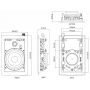 Встраиваемая акустика в стену Tannoy IW 6DS-WH